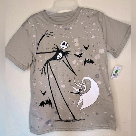 Disney The Nightmare Before Christmas youth short sleeve graphic tee shirt, NWT - Picture 2 of 5